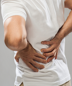 허리디스크 예시 사진